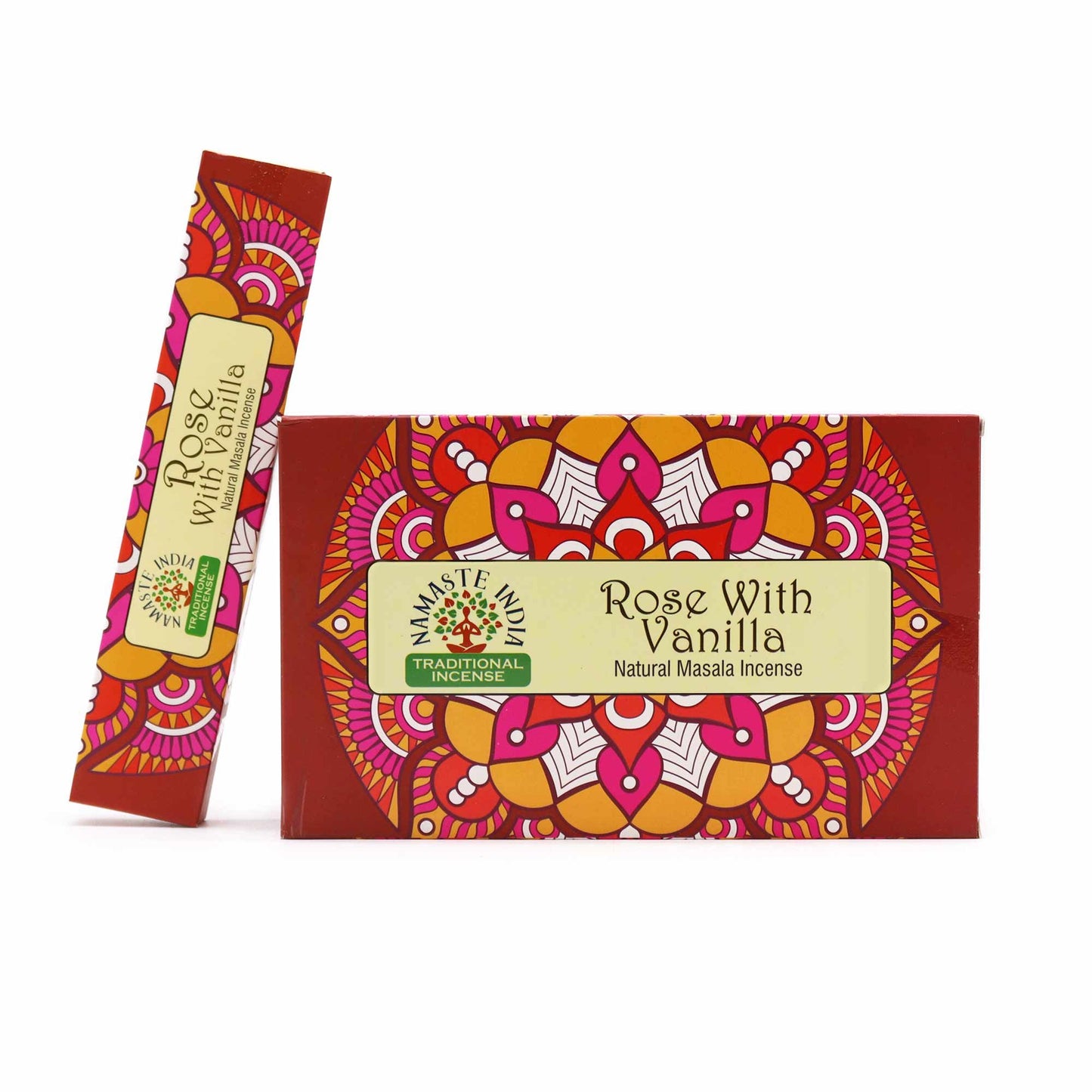 Namaste Mandala Masala Incense - Rose With Vanilla