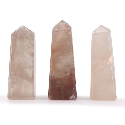 Gemstone Obelisk Points approx 5cm - Smokey Quartz